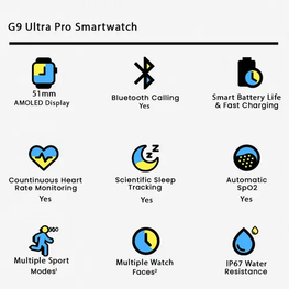 G9 Ultra Pro Smartwatch